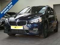 USED 2018 68 BMW 2 SERIES 2.0 220D XDRIVE SPORT GRAN TOURER 5d 188 BHP 7 SEAT SAT NAV PART LEATHER