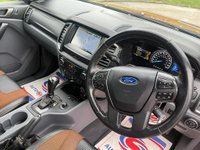 USED 2016 16 FORD RANGER 3.2 WILDTRAK 4X4 DCB TDCI 4d 197 BHP ** NO VAT ** LEATHER + SAT NAV
