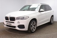 USED 2018 18 BMW X5 3.0 XDRIVE30D M SPORT 5d AUTO 255 BHP 7 SEATS Front Heated Seats + Full service history + Pro Satellite Navigation + Bluetooth Connectivity + Dab Radio + In Car Entertainment Cd/aux/usb + Rear Camera + Stop/start + Air Conditioning  + Climate Control Dual + Multi Function Steering Wheel + Cruise Control + Electric Door Mirrors + Electric Windows + Electric Boot + Front / Rear Parking Sensors + Lane Assist + Auto Lights / Wipers + Electric Folding Mirrors.