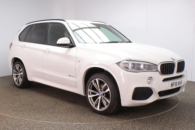 2018 18 BMW X5 3.0 XDRIVE30D M SPORT 5d AUTO 255 BHP 7 SEATS