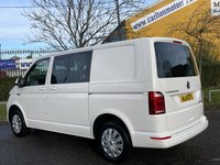 USED 2016 16 VOLKSWAGEN TRANSPORTER 2.0 T30 TDI TRENDLINE CREW / KOMBI VAN 101 BHP 5 SEATER