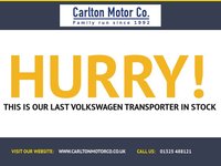 USED 2016 16 VOLKSWAGEN TRANSPORTER 2.0 T30 TDI TRENDLINE CREW / KOMBI VAN 101 BHP 5 SEATER