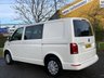 USED 2016 16 VOLKSWAGEN TRANSPORTER 2.0 T30 TDI TRENDLINE CREW / KOMBI VAN 101 BHP 5 SEATER