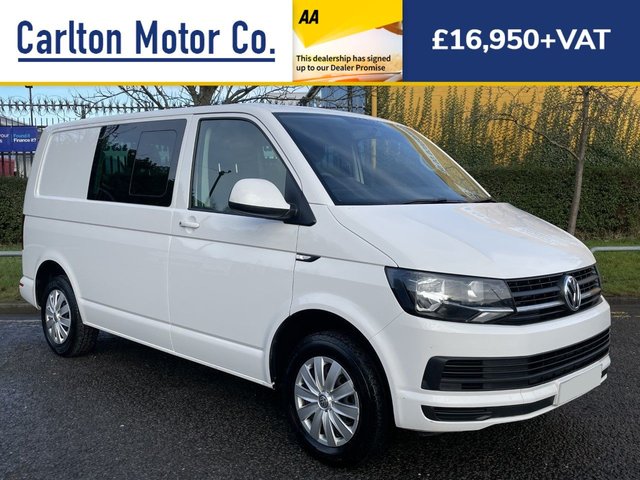 2016 16 Volkswagen Transporter 2.0 T30 TDI TRENDLINE CREW / KOMBI VAN 101 BHP