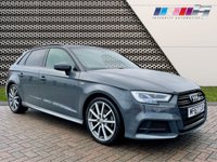 USED 2017 67 AUDI A3 1.5 TFSI BLACK EDITION 5d 148 BHP No-Nonsense Home Delivery