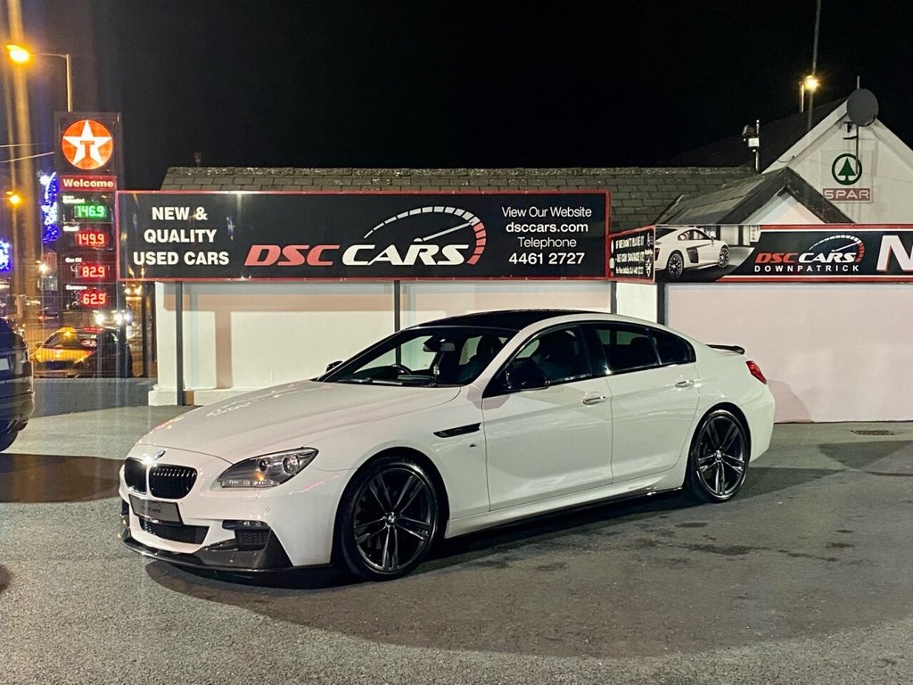 USED 2015 15 BMW 6 SERIES 3.0 640D M SPORT GRAN COUPE 4d 309 BHP MASSIVE SPEC CAR,DEPOSIT SECURES