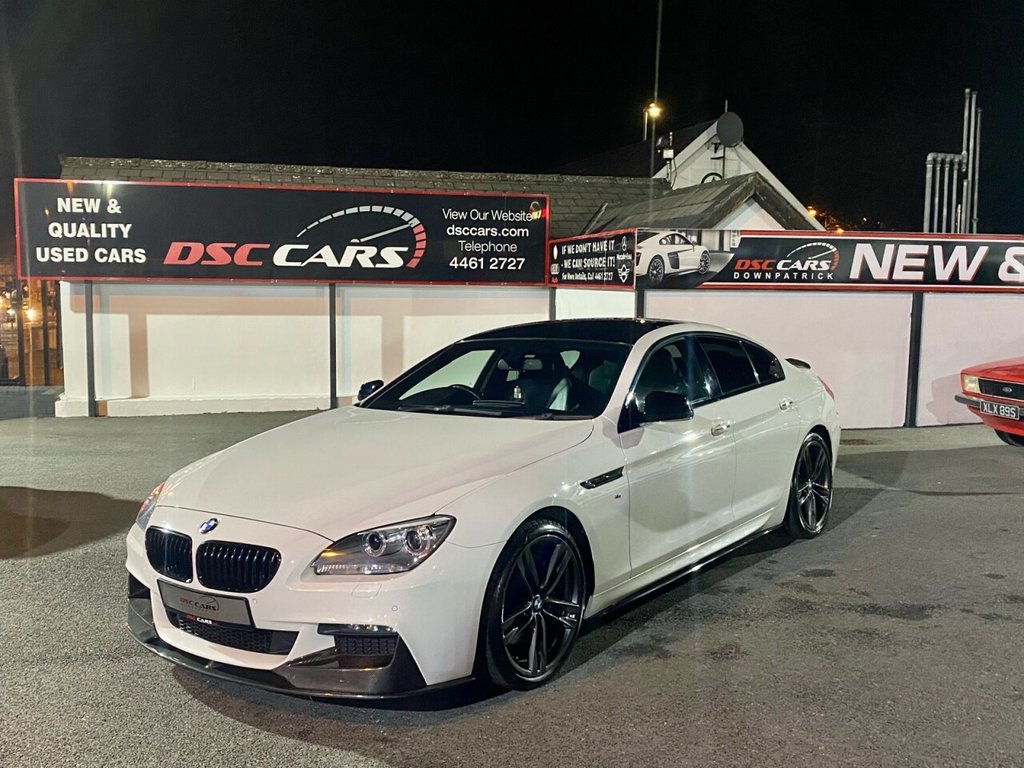 USED 2015 15 BMW 6 SERIES 3.0 640D M SPORT GRAN COUPE 4d 309 BHP MASSIVE SPEC CAR,DEPOSIT SECURES