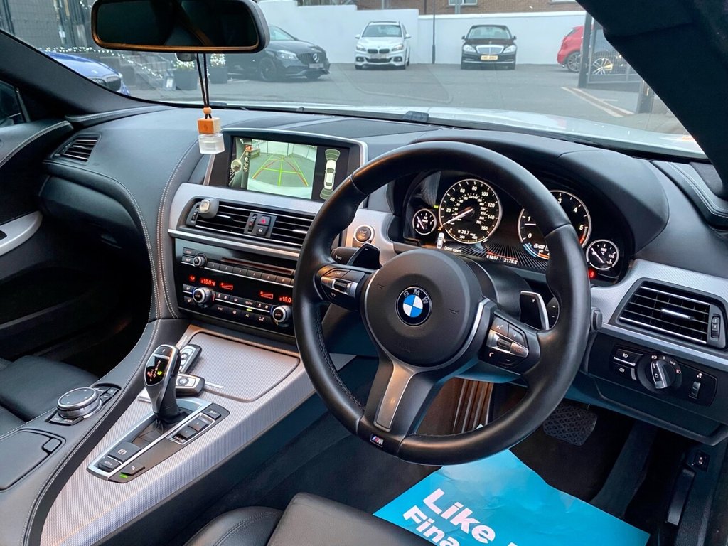 USED 2015 15 BMW 6 SERIES 3.0 640D M SPORT GRAN COUPE 4d 309 BHP MASSIVE SPEC CAR,DEPOSIT SECURES