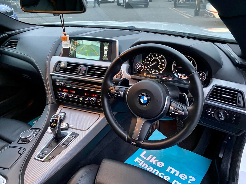 USED 2015 15 BMW 6 SERIES 3.0 640D M SPORT GRAN COUPE 4d 309 BHP MASSIVE SPEC CAR,DEPOSIT SECURES