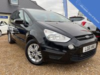 USED 2011 61 FORD S-MAX 2.0 ZETEC TDCI 5d 138 BHP Superb Ford S-max 7 Seater Diesel