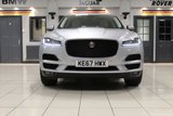 USED 2017 67 JAGUAR F-PACE 3.0 V6 PORTFOLIO AWD 5d AUTO 296 BHP FULL GLASS PANORAMIC ROOF + REAR VIEW CAMERA + UPGRADED MERIDIAN SOUND SYSTEM + TOUCH SCREEN SATELLITE NAVIGATION + LANE ASSIST WITH DRIVER CONDITION MONITOR + BLUETOOTH PHONE CONNECTIVITY AND BLUETOOTH MEDIA + APPS CONTROL + IN CONTROL SECURE + VOICE ACTIVATED CONTROLS + FRONT AND REAR PARKING ASSIST + HEATED WINDSCREEN + SELECTABLE DRIVING MODES + WIFI NETWORK + DAB DIGITAL RADIO + AMBIENT LIGHTING + ELECTRIC TAILGATE + DUAL ZONE AIR CONDITIONED TIMED CLIMATE CONTROL WITH REMOTE