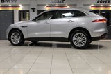 USED 2017 67 JAGUAR F-PACE 3.0 V6 PORTFOLIO AWD 5d AUTO 296 BHP FULL GLASS PANORAMIC ROOF + REAR VIEW CAMERA + UPGRADED MERIDIAN SOUND SYSTEM + TOUCH SCREEN SATELLITE NAVIGATION + LANE ASSIST WITH DRIVER CONDITION MONITOR + BLUETOOTH PHONE CONNECTIVITY AND BLUETOOTH MEDIA + APPS CONTROL + IN CONTROL SECURE + VOICE ACTIVATED CONTROLS + FRONT AND REAR PARKING ASSIST + HEATED WINDSCREEN + SELECTABLE DRIVING MODES + WIFI NETWORK + DAB DIGITAL RADIO + AMBIENT LIGHTING + ELECTRIC TAILGATE + DUAL ZONE AIR CONDITIONED TIMED CLIMATE CONTROL WITH REMOTE