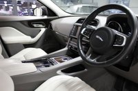 USED 2017 67 JAGUAR F-PACE 3.0 V6 PORTFOLIO AWD 5d AUTO 296 BHP FULL GLASS PANORAMIC ROOF + REAR VIEW CAMERA + UPGRADED MERIDIAN SOUND SYSTEM + TOUCH SCREEN SATELLITE NAVIGATION + LANE ASSIST WITH DRIVER CONDITION MONITOR + BLUETOOTH PHONE CONNECTIVITY AND BLUETOOTH MEDIA + APPS CONTROL + IN CONTROL SECURE + VOICE ACTIVATED CONTROLS + FRONT AND REAR PARKING ASSIST + HEATED WINDSCREEN + SELECTABLE DRIVING MODES + WIFI NETWORK + DAB DIGITAL RADIO + AMBIENT LIGHTING + ELECTRIC TAILGATE + DUAL ZONE AIR CONDITIONED TIMED CLIMATE CONTROL WITH REMOTE