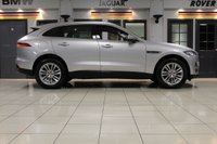 USED 2017 67 JAGUAR F-PACE 3.0 V6 PORTFOLIO AWD 5d AUTO 296 BHP FULL GLASS PANORAMIC ROOF + REAR VIEW CAMERA + UPGRADED MERIDIAN SOUND SYSTEM + TOUCH SCREEN SATELLITE NAVIGATION + LANE ASSIST WITH DRIVER CONDITION MONITOR + BLUETOOTH PHONE CONNECTIVITY AND BLUETOOTH MEDIA + APPS CONTROL + IN CONTROL SECURE + VOICE ACTIVATED CONTROLS + FRONT AND REAR PARKING ASSIST + HEATED WINDSCREEN + SELECTABLE DRIVING MODES + WIFI NETWORK + DAB DIGITAL RADIO + AMBIENT LIGHTING + ELECTRIC TAILGATE + DUAL ZONE AIR CONDITIONED TIMED CLIMATE CONTROL WITH REMOTE