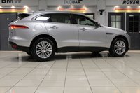 USED 2017 67 JAGUAR F-PACE 3.0 V6 PORTFOLIO AWD 5d AUTO 296 BHP FULL GLASS PANORAMIC ROOF + REAR VIEW CAMERA + UPGRADED MERIDIAN SOUND SYSTEM + TOUCH SCREEN SATELLITE NAVIGATION + LANE ASSIST WITH DRIVER CONDITION MONITOR + BLUETOOTH PHONE CONNECTIVITY AND BLUETOOTH MEDIA + APPS CONTROL + IN CONTROL SECURE + VOICE ACTIVATED CONTROLS + FRONT AND REAR PARKING ASSIST + HEATED WINDSCREEN + SELECTABLE DRIVING MODES + WIFI NETWORK + DAB DIGITAL RADIO + AMBIENT LIGHTING + ELECTRIC TAILGATE + DUAL ZONE AIR CONDITIONED TIMED CLIMATE CONTROL WITH REMOTE