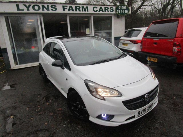 2018 18 Vauxhall Corsa 1.4 LIMITED EDITION S/S 3d 100 BHP