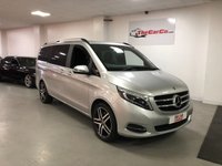USED 2018 18 MERCEDES-BENZ V-CLASS 2.1 V220 D SPORT L 5d 161 BHP * PAN ROOF * PRIVACY * CLIMATE * NAV * ALLOYS *