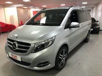 USED 2018 18 MERCEDES-BENZ V-CLASS 2.1 V220 D SPORT L 5d 161 BHP * PAN ROOF * PRIVACY * CLIMATE * NAV * ALLOYS *