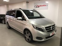 USED 2018 18 MERCEDES-BENZ V-CLASS 2.1 V220 D SPORT L 5d 161 BHP * PAN ROOF * PRIVACY * CLIMATE * NAV * ALLOYS *
