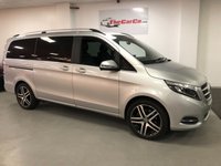 USED 2018 18 MERCEDES-BENZ V-CLASS 2.1 V220 D SPORT L 5d 161 BHP * PAN ROOF * PRIVACY * CLIMATE * NAV * ALLOYS *