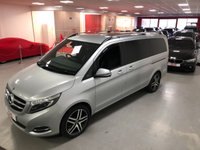 USED 2018 18 MERCEDES-BENZ V-CLASS 2.1 V220 D SPORT L 5d 161 BHP * PAN ROOF * PRIVACY * CLIMATE * NAV * ALLOYS *