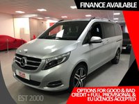 USED 2018 18 MERCEDES-BENZ V-CLASS 2.1 V220 D SPORT L 5d 161 BHP * PAN ROOF * PRIVACY * CLIMATE * NAV * ALLOYS *