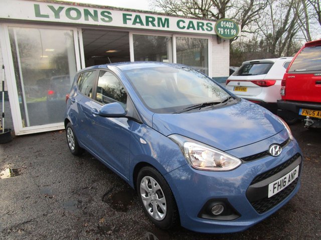 2016 16 Hyundai I10 1.0 SE BLUE DRIVE 5d 65 BHP