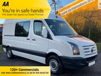 USED 2008 58 VOLKSWAGEN CRAFTER 35 MWB H/R [ 9 SEAT WINDOW / CREW / MINIBUS ] RWD 