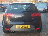 USED 2012 12 SEAT LEON 2.0 CR TDI FR PLUS 5d 168 BHP SAT NAV FULL HISTORY + TIMING BELT KIT