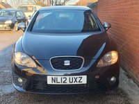 USED 2012 12 SEAT LEON 2.0 CR TDI FR PLUS 5d 168 BHP SAT NAV FULL HISTORY + TIMING BELT KIT