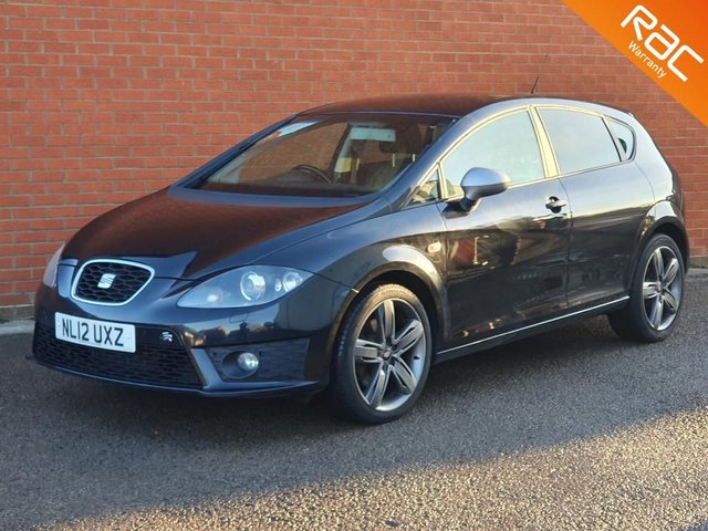 2012 12 Seat Leon 2.0 CR TDI FR PLUS 5d 168 BHP SAT NAV