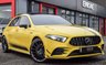 USED 2019 68 MERCEDES-BENZ A-CLASS 2.0 AMG A 35 4MATIC PREMIUM PLUS 5d 302 BHP AMG PREM PLUS EQUIP LNE+HUD+REV CAM