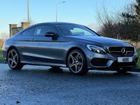 USED 2017 67 MERCEDES-BENZ C CLASS 2.0 C 200 AMG LINE PREMIUM 2d 181 BHP Glass Panoramic Roof Sat Nav
