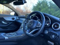 USED 2017 67 MERCEDES-BENZ C CLASS 2.0 C 200 AMG LINE PREMIUM 2d 181 BHP Glass Panoramic Roof Sat Nav
