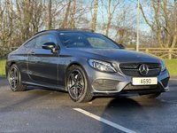 USED 2017 67 MERCEDES-BENZ C CLASS 2.0 C 200 AMG LINE PREMIUM 2d 181 BHP Glass Panoramic Roof Sat Nav