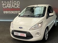 USED 2015 15 FORD KA 1.2 ZETEC 3d 69 BHP 22K FULL HISTORY, BLUETOOTH, &pound;30 TAX