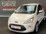 USED 2015 15 FORD KA 1.2 ZETEC 3d 69 BHP 22K FULL HISTORY, BLUETOOTH, &pound;30 TAX