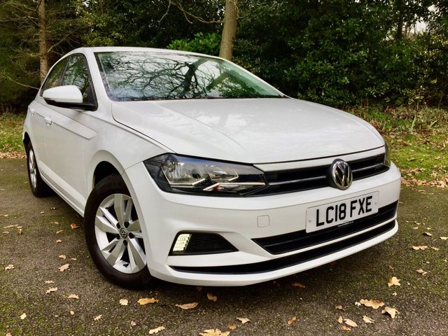 2018 18 Volkswagen Polo 1.0 SE 5d 65 BHP 1 PRIVATE OWNER/ FULL VW GUILDFORD SERVICE HISTORY// BLUETOOTH//DAB RADIO//ALLOY WHEELS
