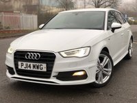 USED 2014 14 AUDI A3 1.4 TFSI S LINE 5d 139 BHP 