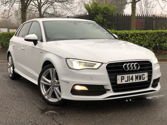 2014 14 Audi A3 1.4 TFSI S LINE 5d 139 BHP