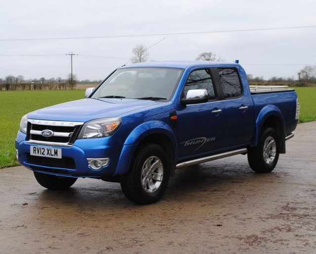 2012 12 Ford Ranger 2.5 THUNDER 4X4 DCB TDCI 4d 143 BHP