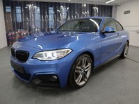 USED 2017 67 BMW 2 SERIES 2.0 218D M SPORT 2d 148 BHP FACTORY FITTED EXTRAS BMW SERVICE HISTORY A EURO 6 RATED VEHICLE.