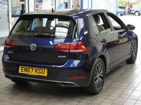 USED 2018 67 VOLKSWAGEN GOLF 1.5 SE NAVIGATION TSI EVO DSG 5d 129 BHP SAT NAV CRUISE CONTROL PARKING SENSORS