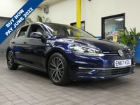 USED 2018 67 VOLKSWAGEN GOLF 1.5 SE NAVIGATION TSI EVO DSG 5d 129 BHP SAT NAV CRUISE CONTROL PARKING SENSORS