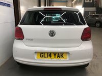 USED 2014 13 VOLKSWAGEN POLO 1.2 MATCH EDITION 5d 59 BHP Low Insurance and Running Costs