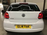 USED 2014 13 VOLKSWAGEN POLO 1.2 MATCH EDITION 5d 59 BHP Low Insurance and Running Costs