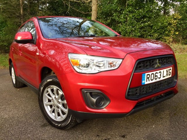 2013 63 Mitsubishi Asx 1.6 2 5d 115 BHP ONLY 53,800 MILES // GREAT SERVICE HISTORY // TOWBAR