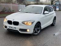 USED 2014 14 BMW 1 SERIES 2.0 116D SPORT 3d 114 BHP 