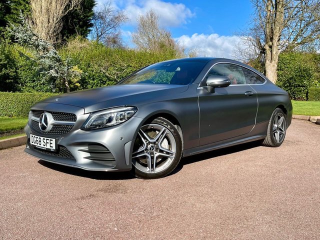 2018 68 Mercedes-Benz C Class 2.0 C 300 AMG LINE PREMIUM PLUS 2d 255 BHP