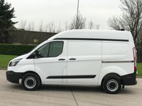 USED 2015 12 FORD TRANSIT CUSTOM 2.2 270 LR P/V 124 BHP FULL HISTORY ! PRICE 10950 + VAT